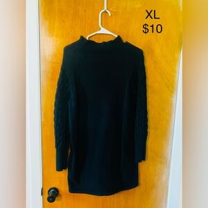 Elegant Black Women's Sweater